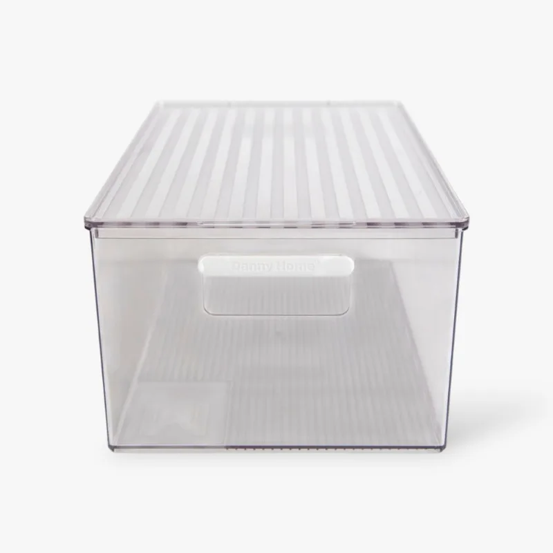 Caja Organizadora multifuncional plastica con tapa Transparente