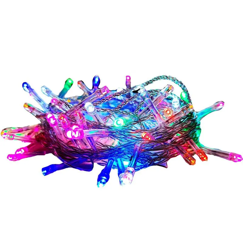 Pisca Pisca 100 Leds Colorido Com 8 Funções 10 Metros