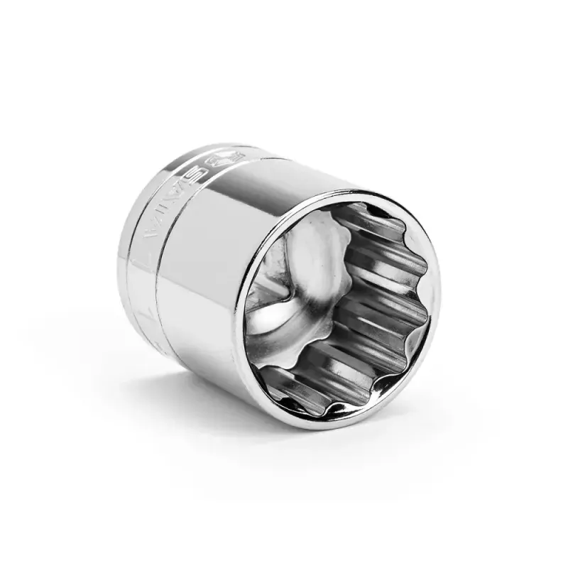 Soquete Estriado em Cromo Vanádio 3/4" 22mm Sata