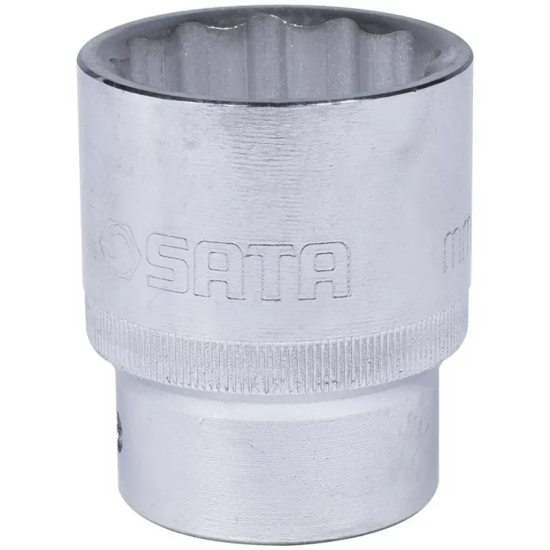 Soquete Estriado 30mm Encaixe 3/4" ST16612SC Sata