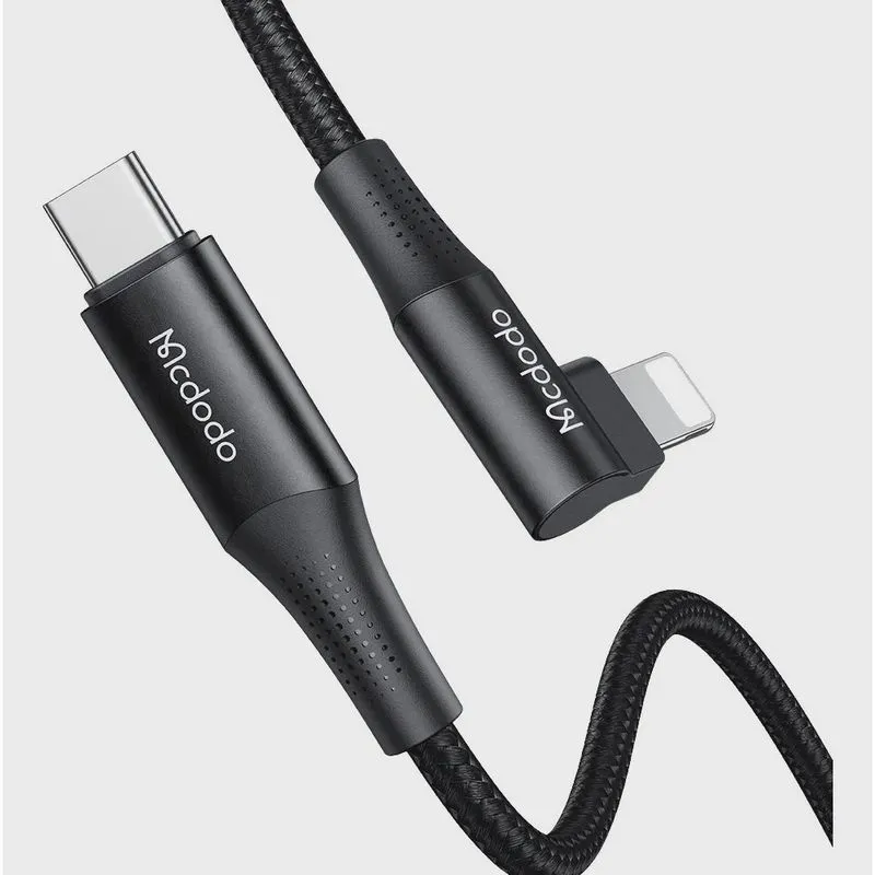 Cabo Lightning Compatível Com iPhone Usb-c Pd Em L 36w