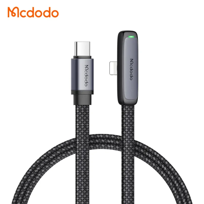 Cabo Mcdodo 36W de Dados Zebra USB-C Duplo 1,2m