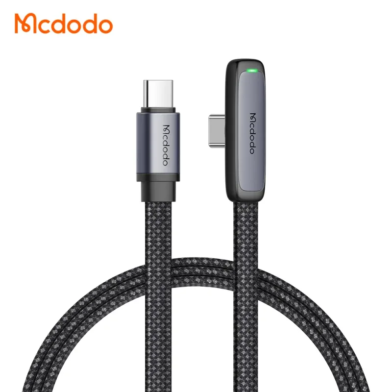 Cabo Mcdodo 65W de Dados Zebra Tipo-C Duplo 1,2m
