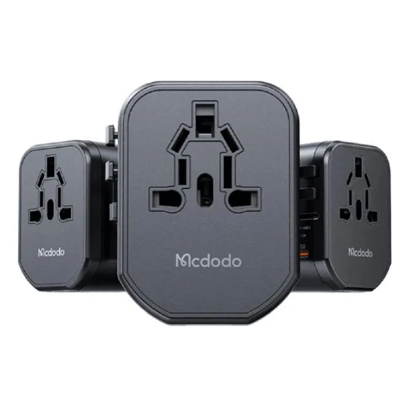 ADAPTADOR DE VIAJE UNIVERSAL MCDODO DE CARGA RÁPIDA 33W CP-4290
