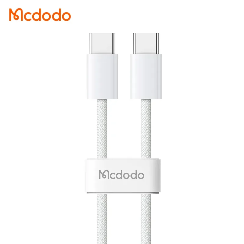 Cabo de Dados Mcdodo 60W USB-C Duplo 1,0m