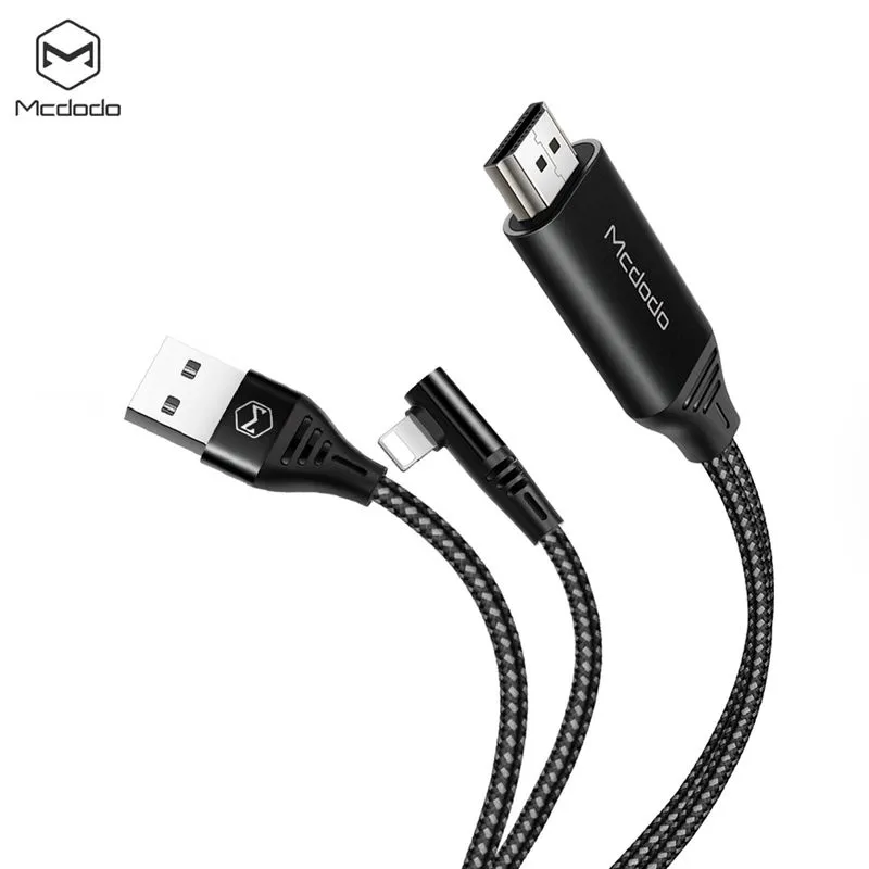 Cable lightning a HDMI 4K Mcdodo de 2 m