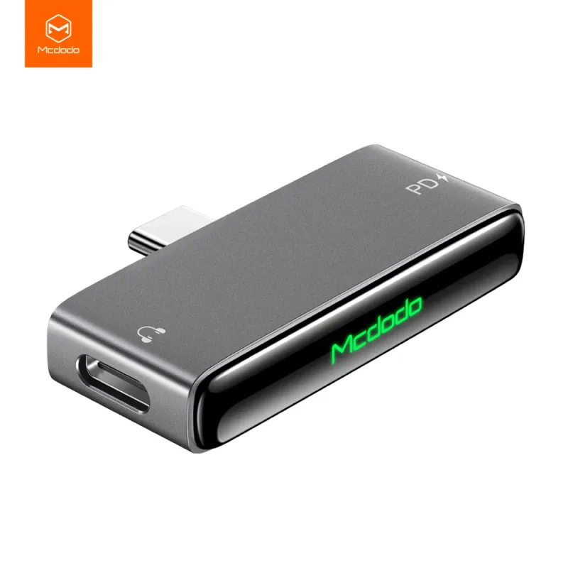 Adaptador De Audio Mcdodo Tipo-C Duplo + Música