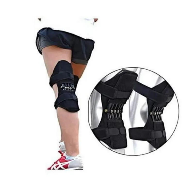 Suporte Joelho De Joelheira Molas Kit 2 Eixo Redutor Pressao Apoio Exercicios Esforço