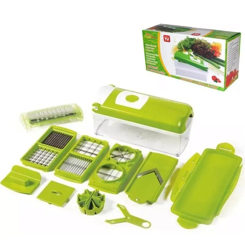 Mandoline 11 Em 1 Processador Ralador Fatiador Cortador De L