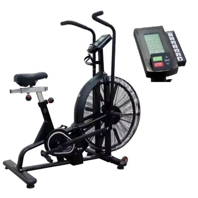 Air Bike Yeet Profissional com Display LCD e Resistência Eletromagnética 150KG