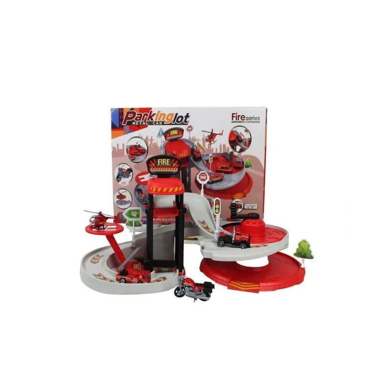 Mega Posto Bombeiros Infantil 2 Andares