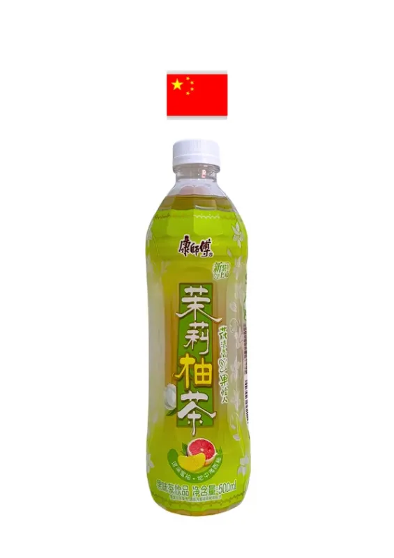 GD CHA JASMIM E TORANJA 500ml - Chá jasmin e fruta toranja. Origem: China