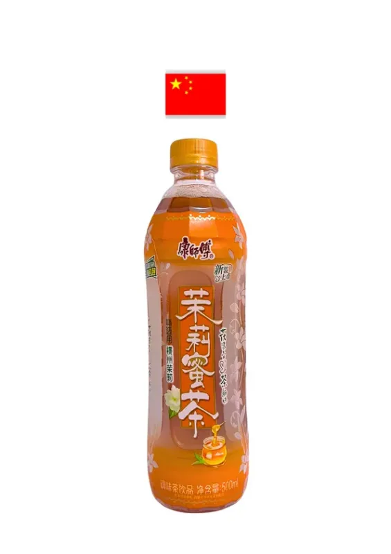 GD CHA JASMIM C/MEL 500ml - Chá jasmin com mel. Origem: China