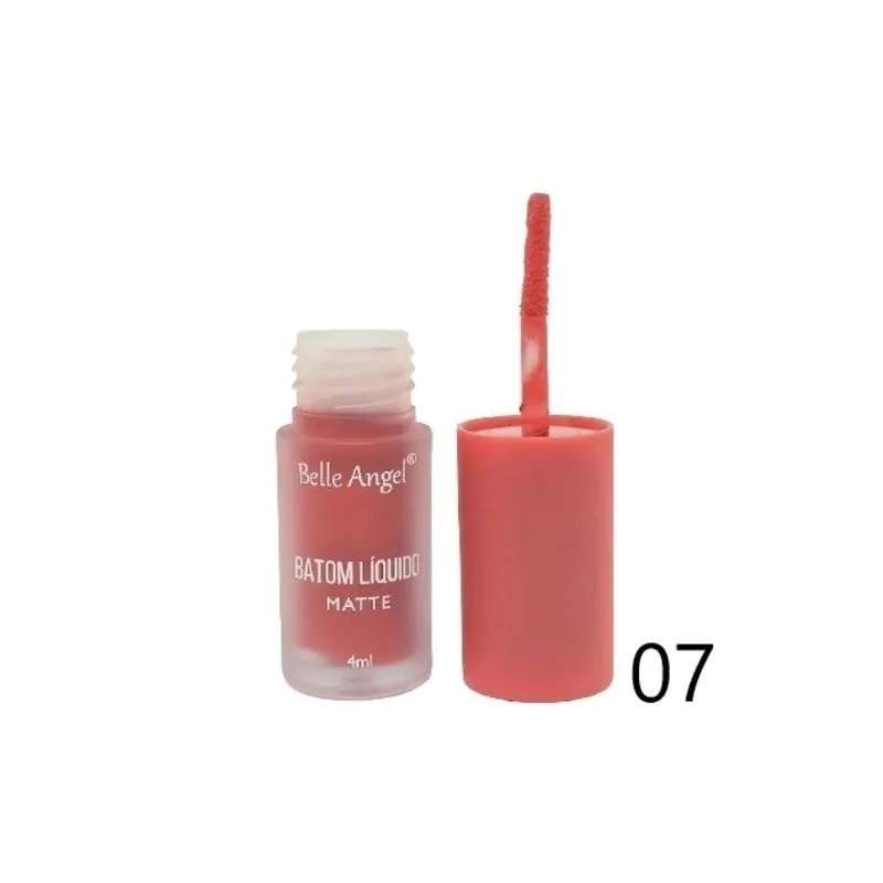 Batom Liquido Matte Belle Angel - 07