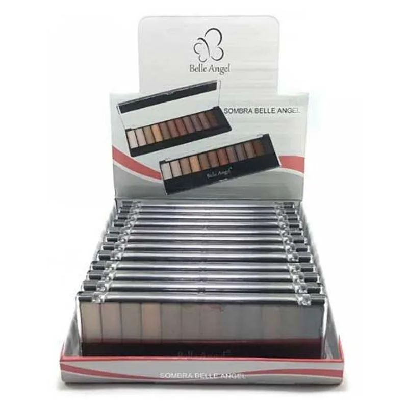 Paleta De Sombra 12cores - Caixa Com 12 Unidades