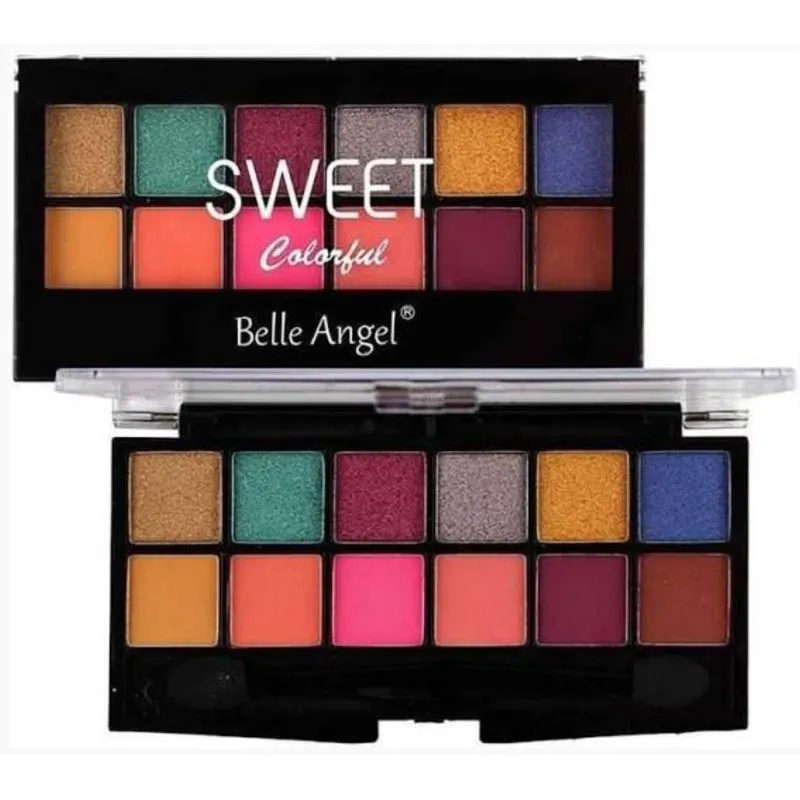 Paleta De Sombras Sweet Colorful, Cruelty Free - Belle Angel
