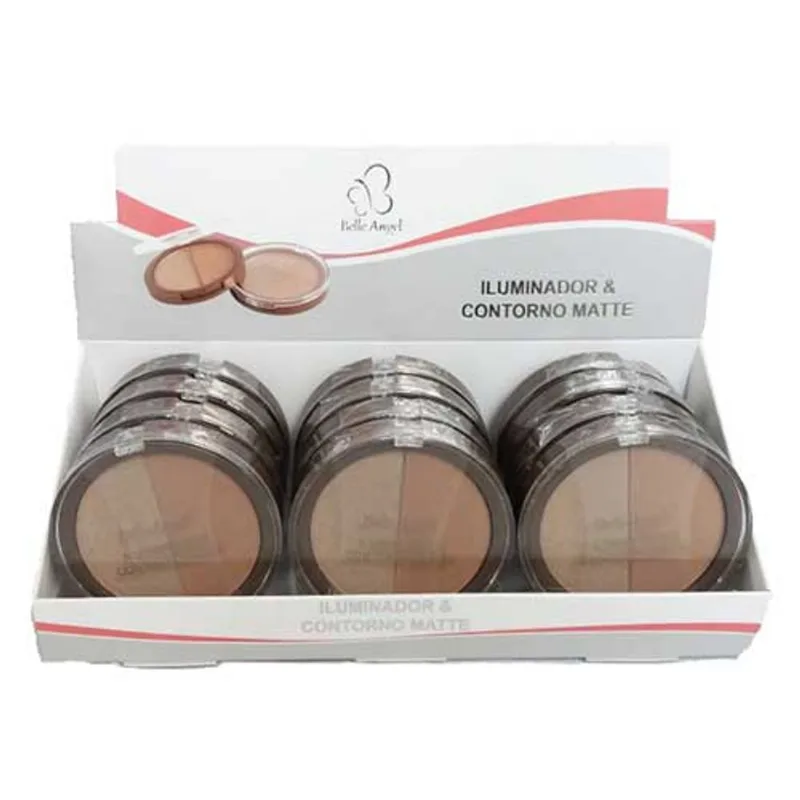 Pó Bronzeador Belle Angel B003 - Caixa Com 12 Unidades