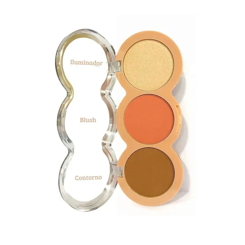 Iluminador blush contorno belle angel