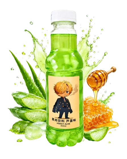 HENAN DRINK SANJI HONEY ALOE 450ML