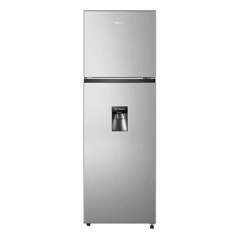 Refrigerador Hisense top mount 9 pies silver