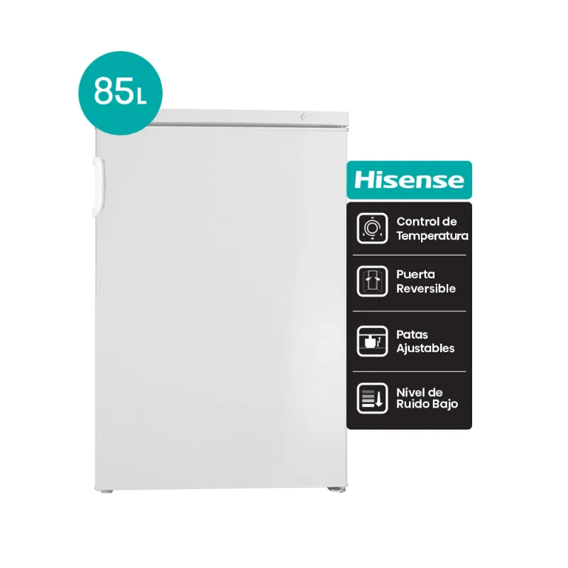 Freezer Vertical Hisense 85L Blanco FV1N81NAW