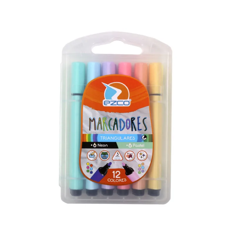Marcadores Triangulares X12 M2