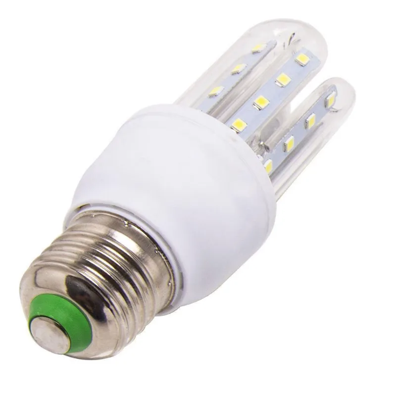 Lampada 5w 3u Led Milho Bulbo E27 Bivolt 6500k Branco Frio