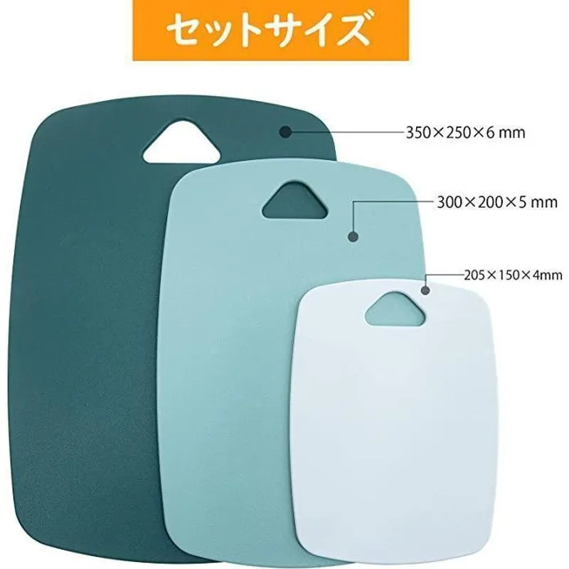 Kit 3 Tábuas De Corte Cozinha Para Carne Legumes Frutas