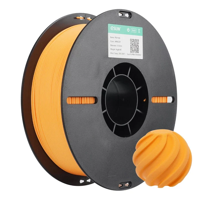 eSUN PLA+ HS High Speed 3D Print Filament 1.75mm 1kg - Apricot Cubic Technology