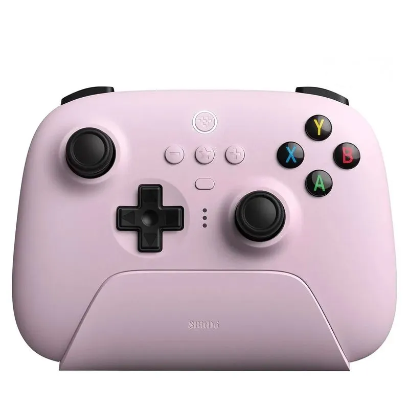 Controle Wireless 8BitDo - Ultimate 2.4G Hall Edition (Rosa) - 81HA10