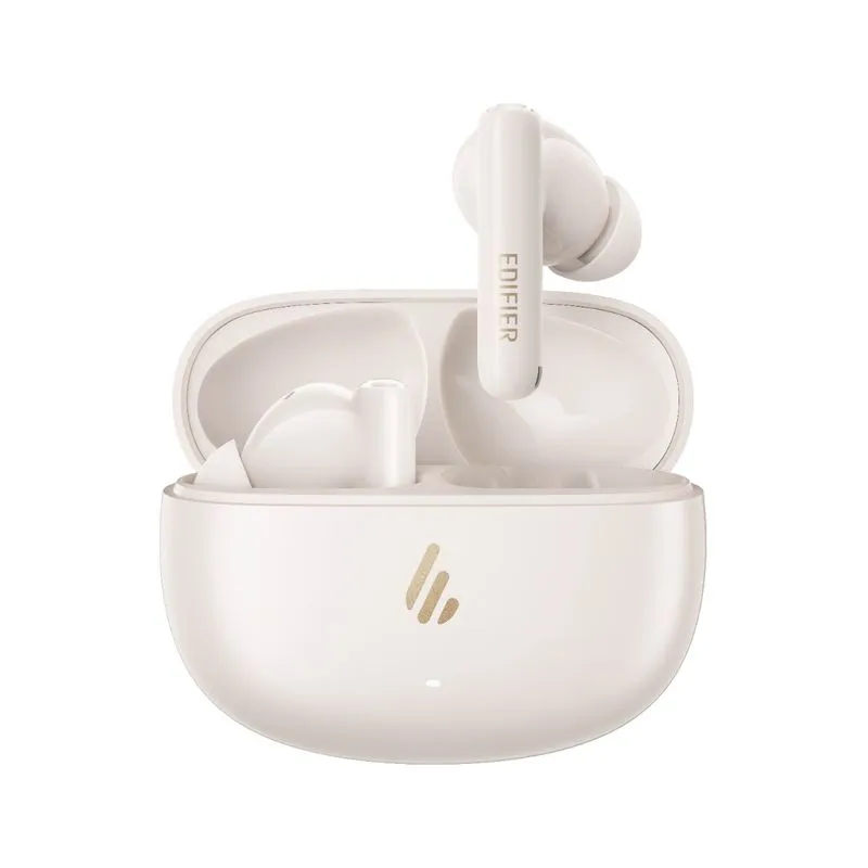 Fone TWS Bluetooth 6.0, Bateria 48, Cancelamento de ruído, Microfones com IA EDIFIER X5 PRO v25 Marfim