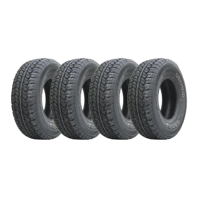 Kit 4 Pneus Aplus Aro 17 265/65r17 All Terrain A929 Letras Brancas 112t