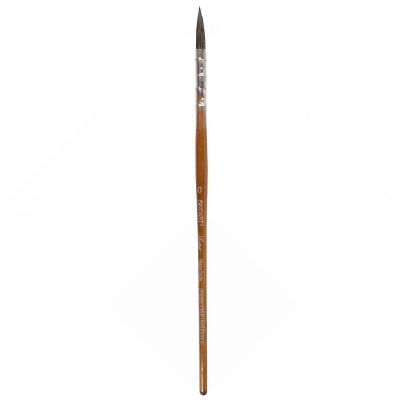 Pincel Amarradinho Sinoart WaterSable Artist SFB0290 Nº 0