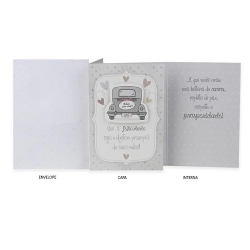 CARTAO CAANDIIES - OCASIOES ESPECIAIS P - CASAMENTO