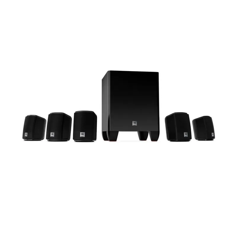 Kit de Caixas JBL Cinema 510 Surround 5.1 Preto