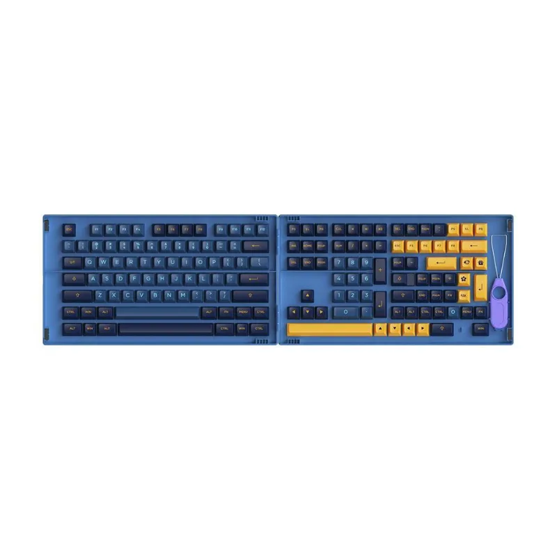 Keycaps Akko Asa Pbt Double Shot Kit Com 199 Teclas Macaw