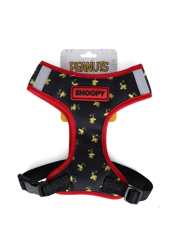 Colete Pet Grande em Poliéster Ajustável Snoopy Up4you G / Amarelo