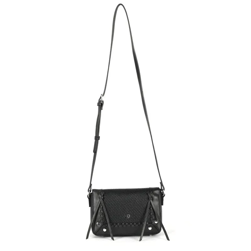 Bolsa Feminina Transversal Bs73051ga Preta - Luxcel
