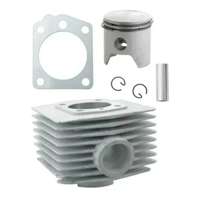 Kit Cilindro Pistao Aneis 75 Cc Rocatti Mobilete 2 Tempo