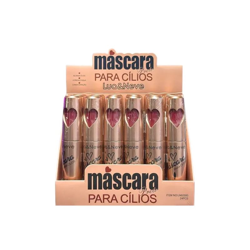 Máscara Para Cílios C/24 Unid - Lua e Neve (LN02593)