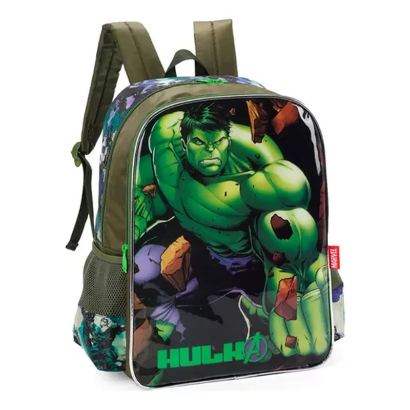 Mochila Escolar Hulk Marvel Avengers IS39581AG-VD - Luxcel
