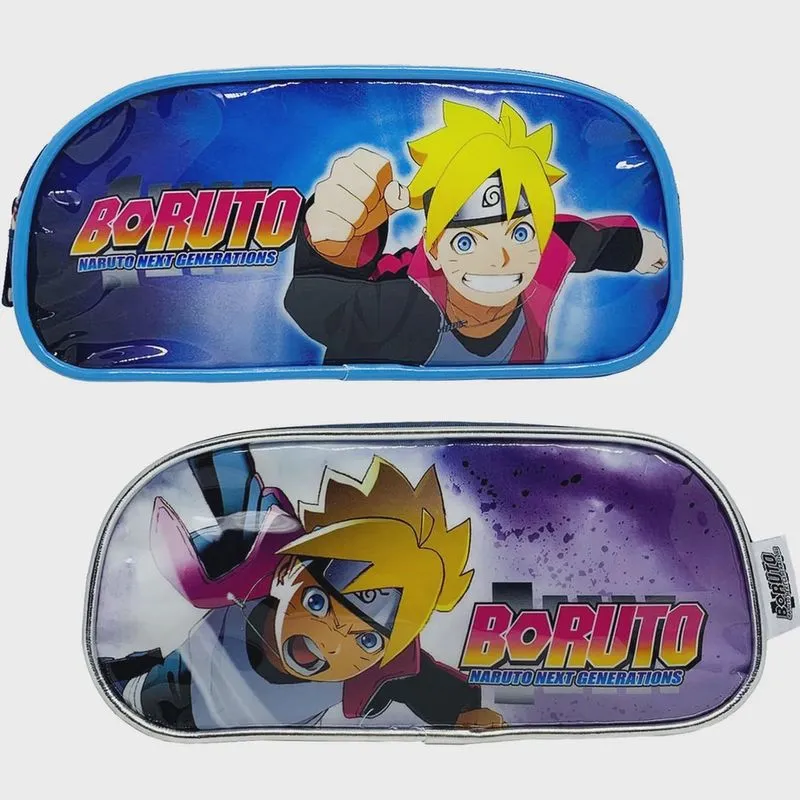 Estojo escolar simples Boruto Luxcel