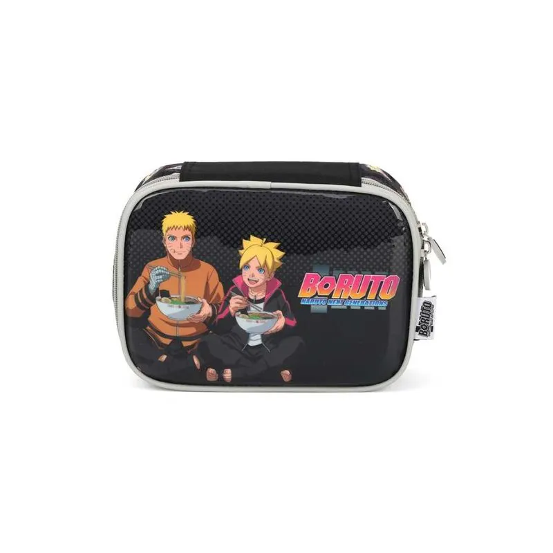 Estojo Escolar Masculino do Boruto 100 Pens Luxcel Preto