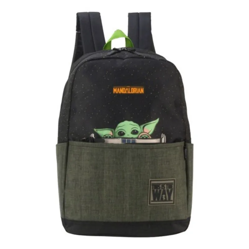 Mochila Escolar Star Wars Baby Yoda The Mandalorian