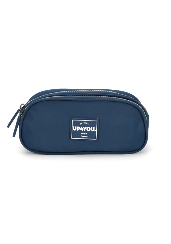 Estojo Box Juvenil Médio 100 pens Enaldinho Up4you Unico / Azul