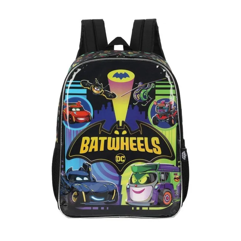 Mochila Costas Escolar Infantil Batwheels Luxcel Is41261Bw
