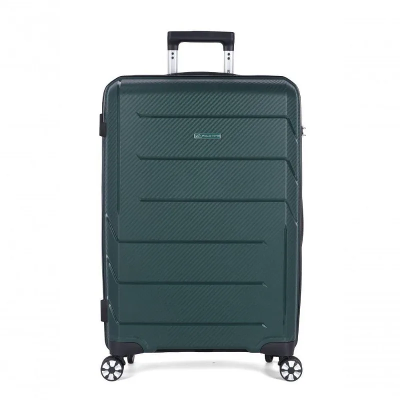 Mala de Viagem Grande em Polipropileno Expansível Provença MF10470PK-28 Verde Polo King