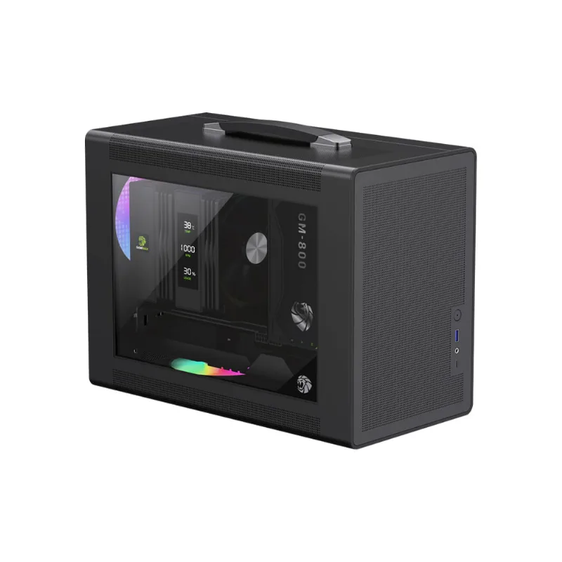 Gabinete Gamemax Spark Air BK M-ATX Negro