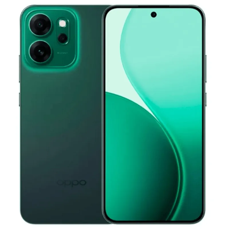 Celular OPPO Reno 14F 12GB 256GB + Cargador Supervooc 45w NFC Verde