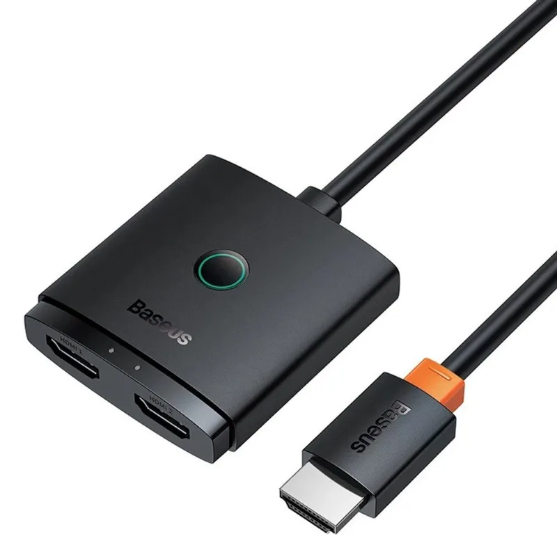 Baseus Switch Bidirecional Com Cabo - Ps4 Ps5 Pc 4k @60Hz